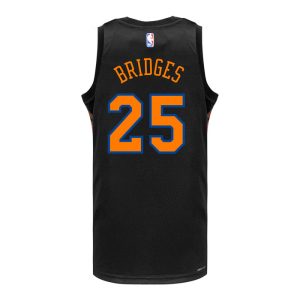 Mikal Bridges Nike Black Statement Swingman Jersey