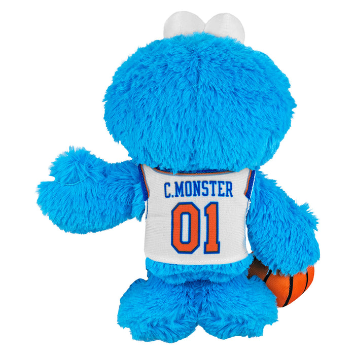 Uncanny Brands Knicks Sesame Street Cookie Monster 8" Kuricha Sitting Plush - Image 2