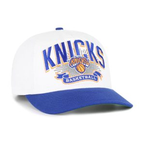 Youth '47 Brand Knicks White Prime Play Hitch Snapback