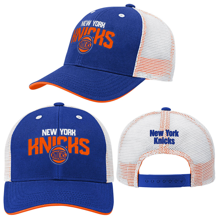Youth Knicks Core Lockup Meshback Adjustable Hat - Image 4