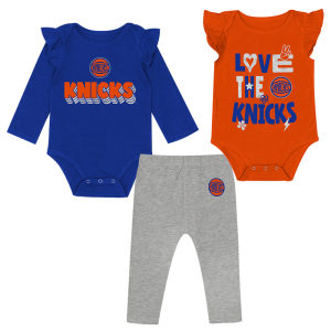 Infant Knicks Pump Fake 3 Piece Creeper Set