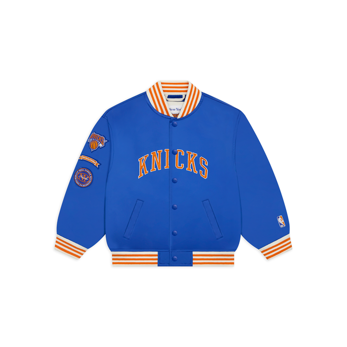 NYON x Knicks Toddler Downtown Satin Varsity Jacket - Image 2