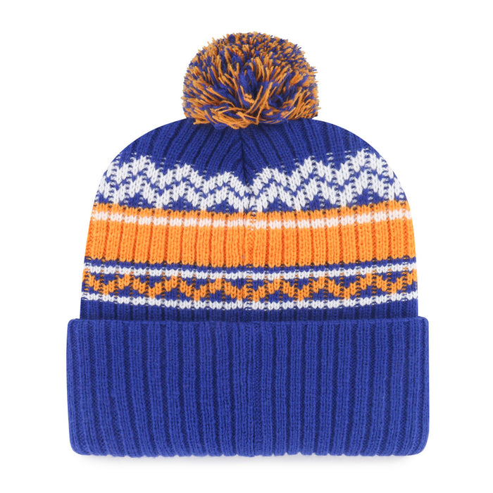 Youth '47 Brand Knicks Royal Polar Vortex Pom Cuff Knit - Image 2