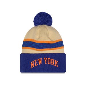 Youth New Era Knicks City Edition 25-26 Pom Knit