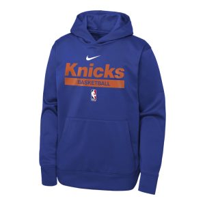 Youth Nike Knicks Dri-Fit Showtime Hood