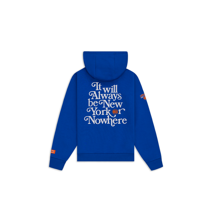 Kids NYON x Knicks Royal Motto Hoodie - Image 2