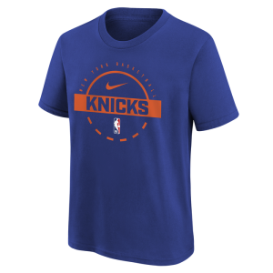 Youth Nike Knicks Royal Practice Tee