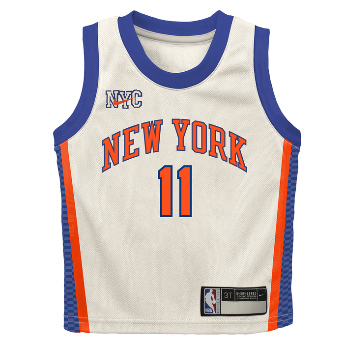 Kids 2025-26 Knicks Jalen Brunson City Edition Jersey - Image 2