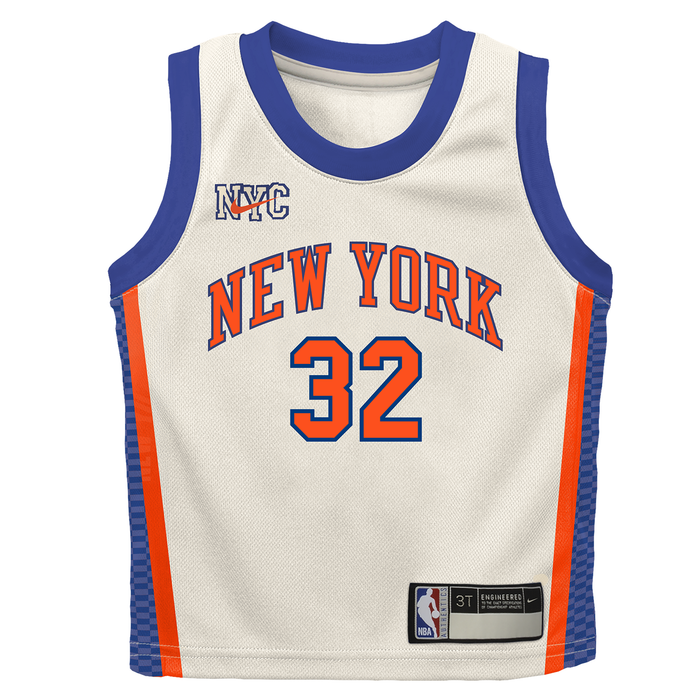 Kids 2025-26 Knicks Karl-Anthony Towns City Edition Jersey - Image 2
