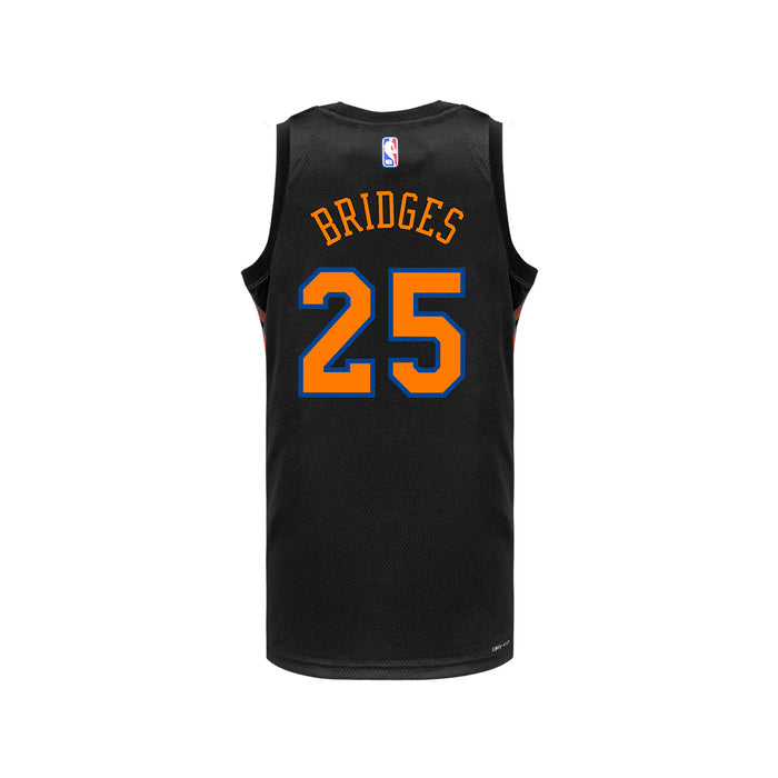 Youth Mikal Bridges Black Statement Swingman Jersey