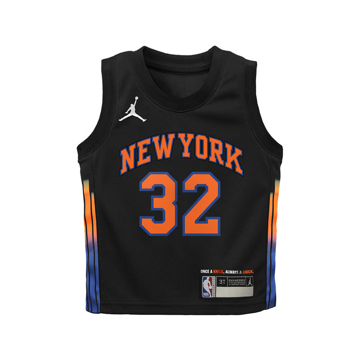 Kids Karl-Anthony Towns Black Statement Swingman Jersey - Image 2