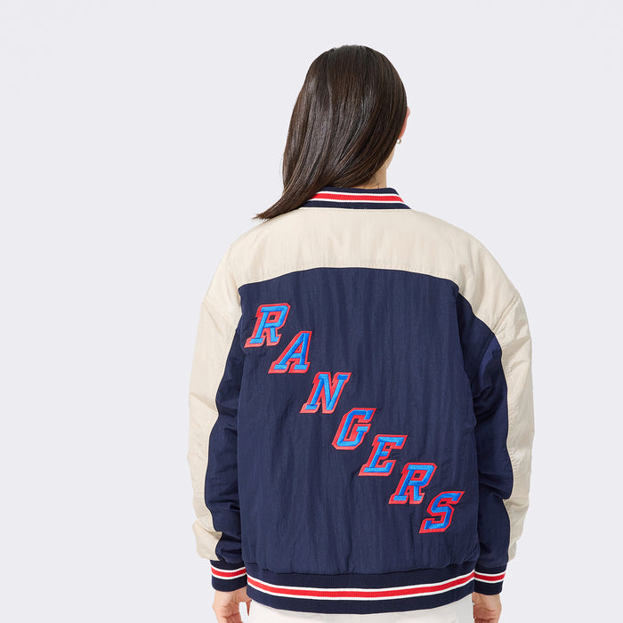 Terez Rangers Double Yoke Navy Bomber Jacket - Image 2