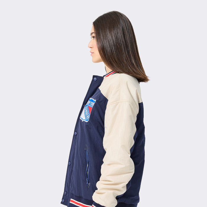 Terez Rangers Double Yoke Navy Bomber Jacket - Image 3
