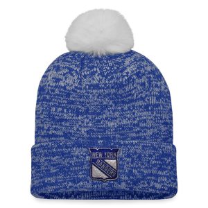 Women's Fanatics Rangers Iconic Glimmer Pom Knit Hat