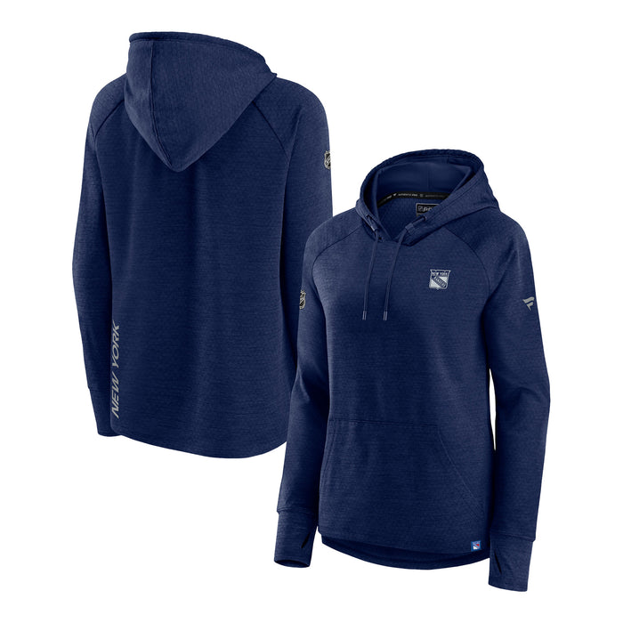 Women's Fanatics Rangers 23-24 Authentic Pro Fleece Hoodie - Image 3