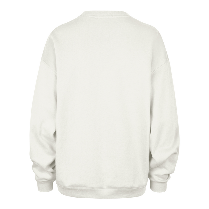 Women's '47 Brand Rangers Arch Cloud Oversized Crew - Image 2