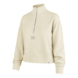 Women's '47 Brand Rangers Tranquility Rib Half Zip