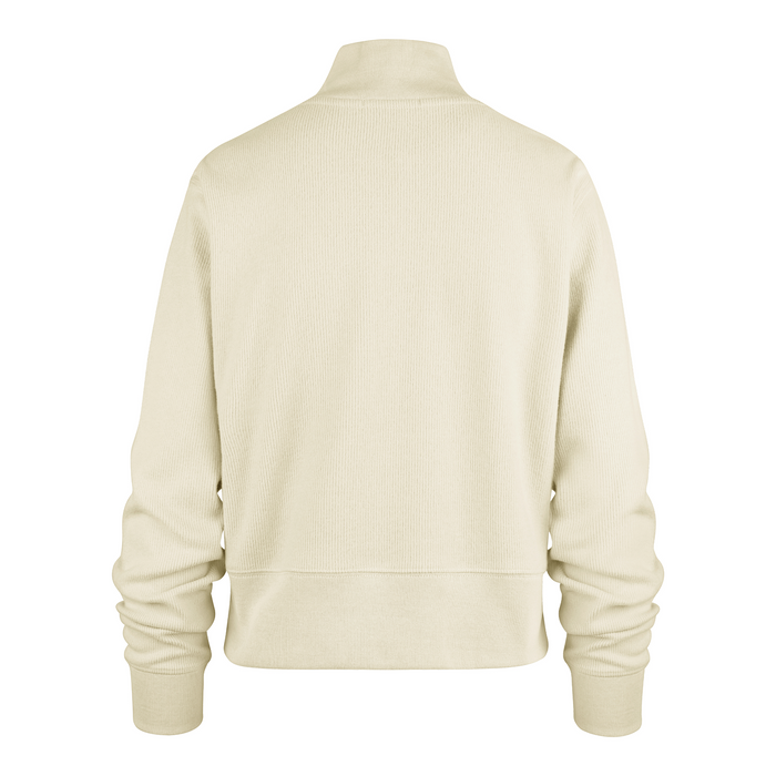 Women's '47 Brand Rangers Tranquility Rib Half Zip - Image 2