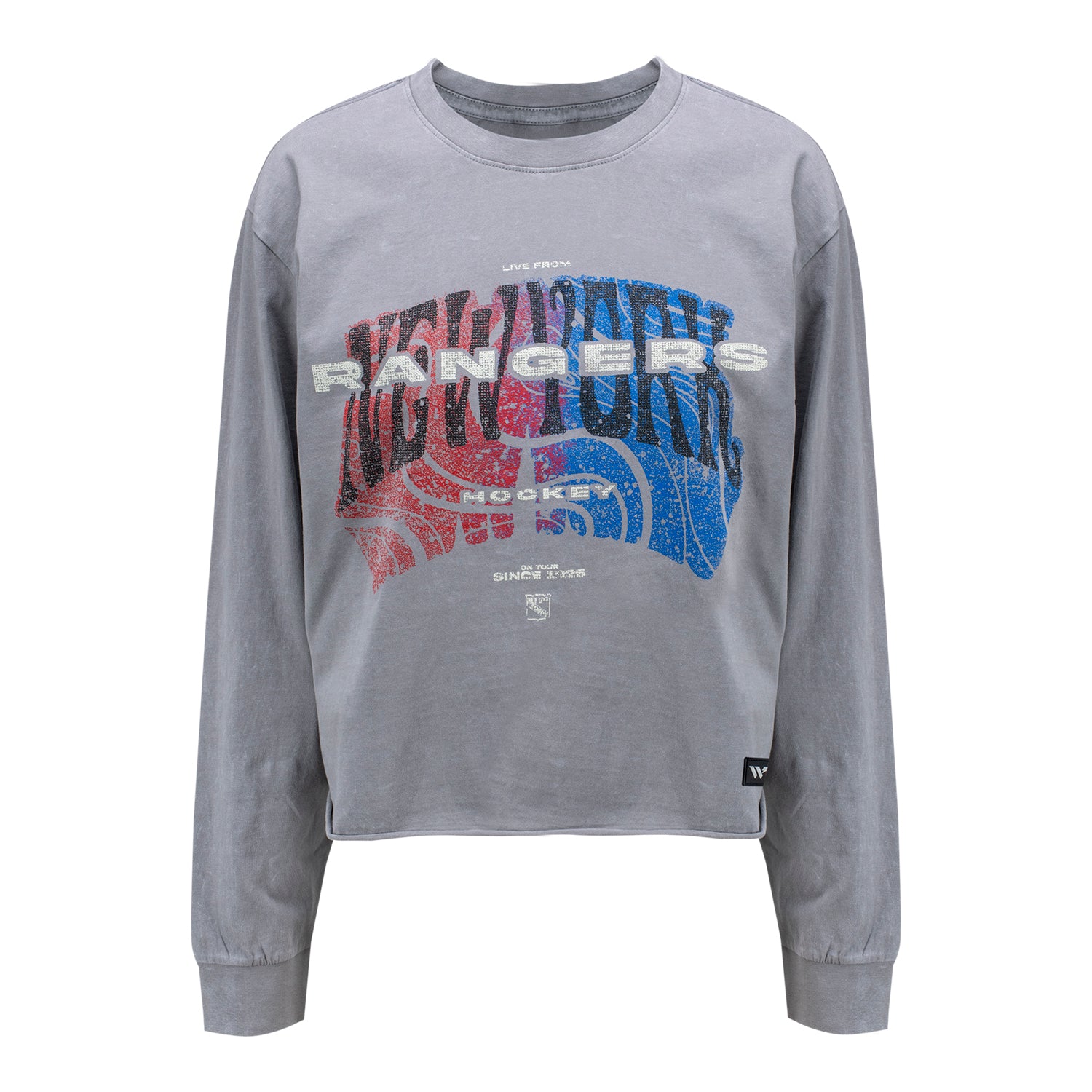 Wild Collective Rangers Women's Long Sleeve Crop T-Shirt