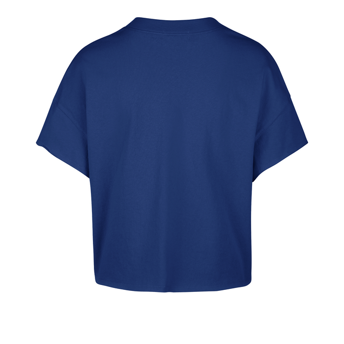 Women's '47 Brand Rangers Elation Oversized Notch Neck Tee - Image 2