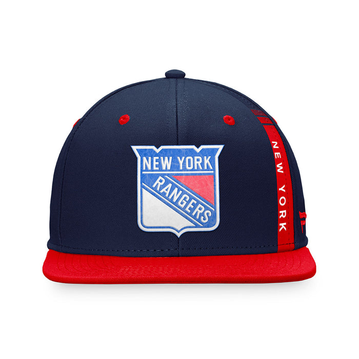 Fanatics Rangers Authentic Pro Draft Snapback Hat - Image 3