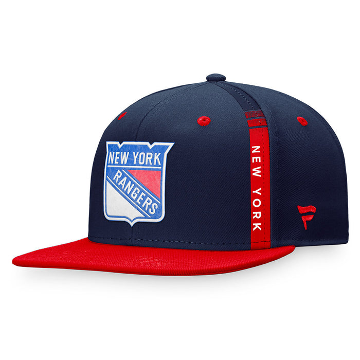 Fanatics Rangers Authentic Pro Draft Snapback Hat