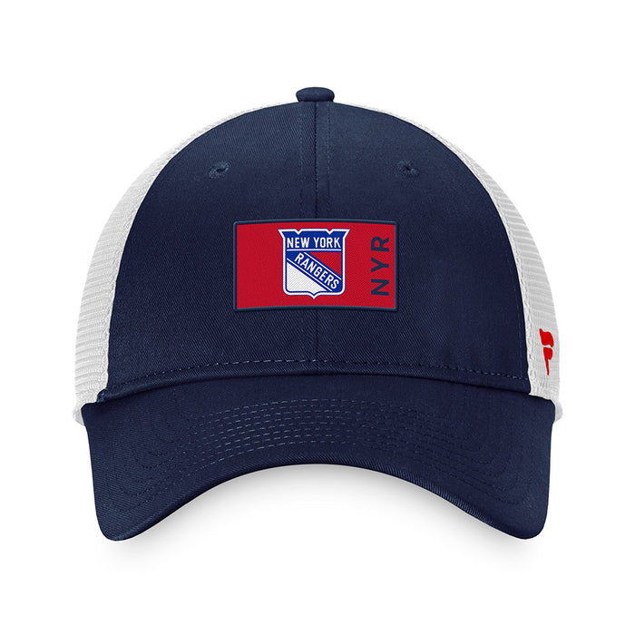 Fanatics Rangers Authentic Pro Structured Trucker Hat - Image 4