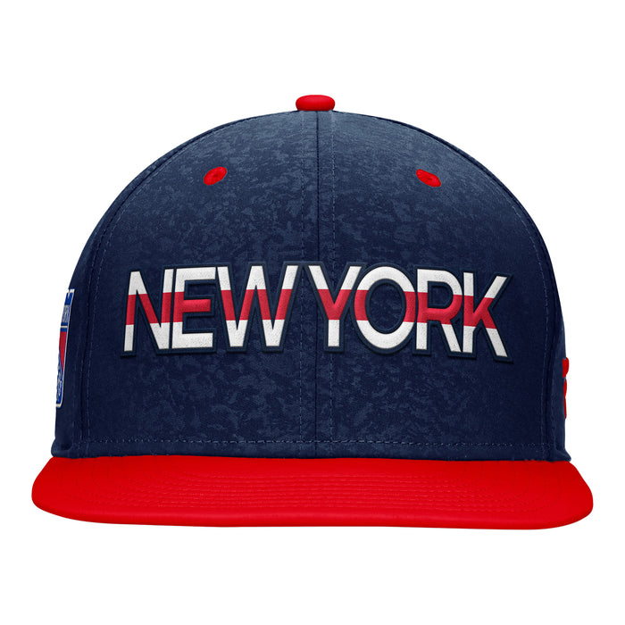 Fanatics Rangers 23-24 Authentic Pro Rink Debossed Snapback - Image 3