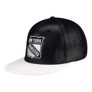 Starter Rangers "Black Ice" One Timer Leather Snapback