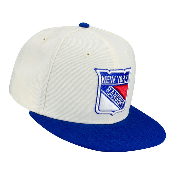 New York Rangers New Era 5950 Chrome Logo Hat