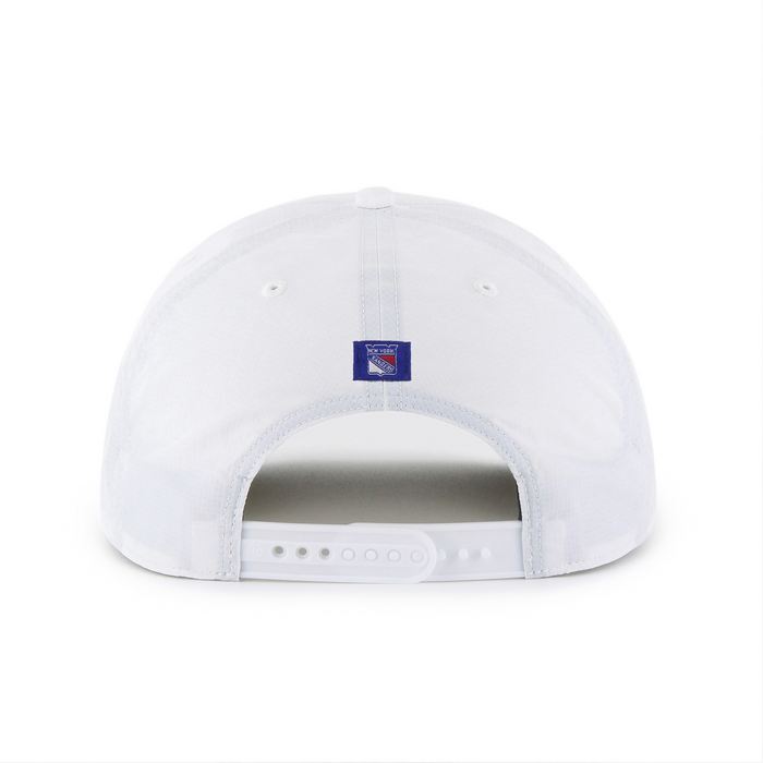 '47 Brand Rangers White BRRR Fairway Hitch Snapback - Image 3