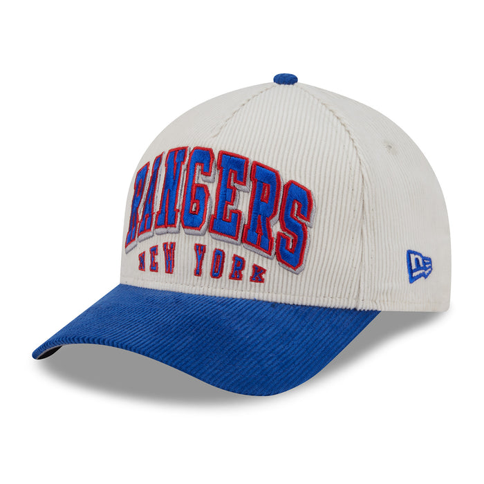 New Era Rangers 2Tone Sided 940 M-Crown A Frame Snapback Chrome/Royal - Image 2