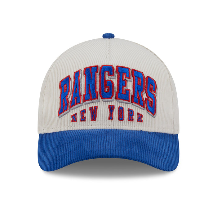 New Era Rangers 2Tone Sided 940 M-Crown A Frame Snapback Chrome/Royal - Image 4