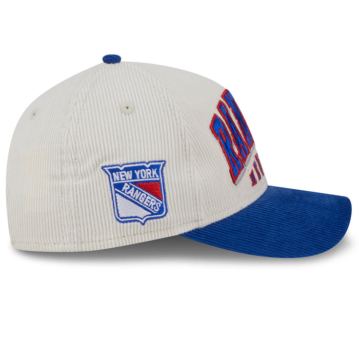 New Era Rangers 2Tone Sided 940 M-Crown A Frame Snapback Chrome/Royal - Image 6