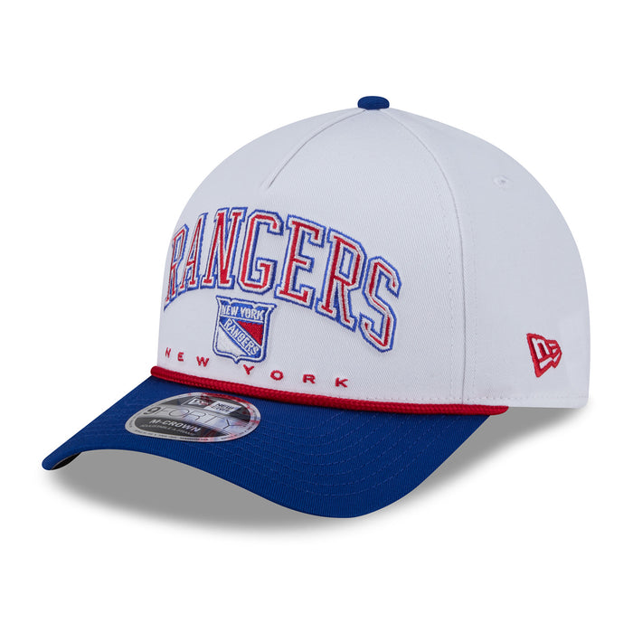 New Era Rangers Arch 940 M-Crown A Frame Snapback White/Royal - Image 2