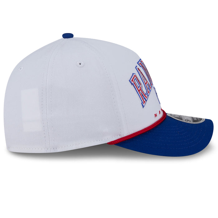 New Era Rangers Arch 940 M-Crown A Frame Snapback White/Royal - Image 6