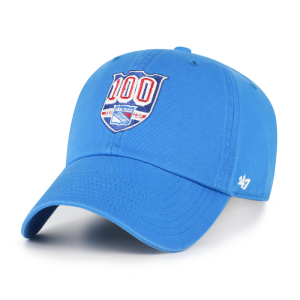'47 Brand Rangers Centennial Primary Logo Heritage Blue Clean Up