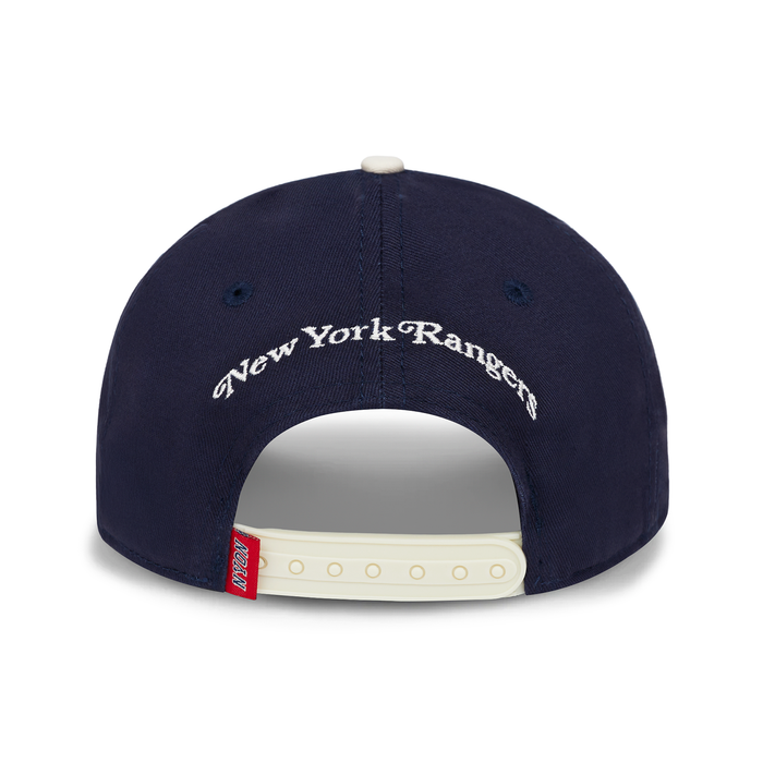 NYON x Rangers Navy/White Motto Snapback - Image 2