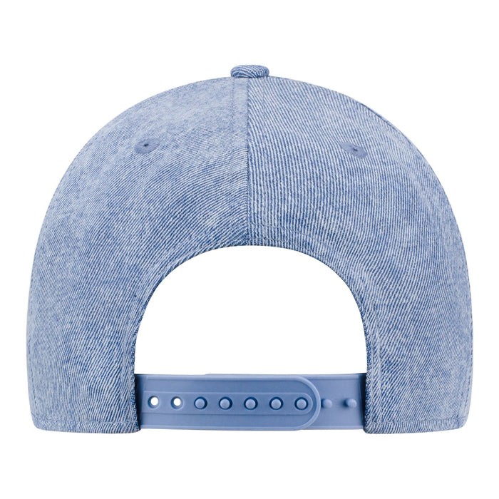 New Era Rangers Exclusive Denim 940 A-Frame Snapback Hat - Image 3