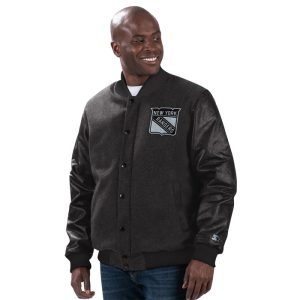 Starter Rangers Wool Leather Tonal Jacket