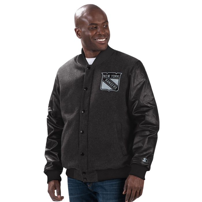 Starter Rangers Wool Leather Tonal Jacket