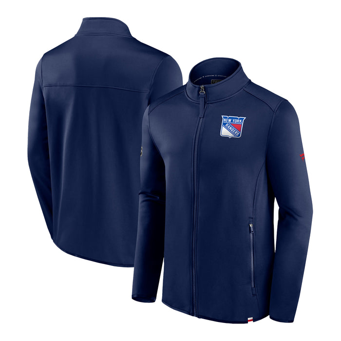 Fanatics Rangers 23-24 Authentic Pro Fleece Full Zip Jacket - Image 3