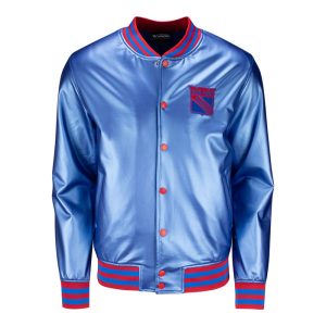 Women's Wild Collective Rangers Metallic Bomber Jacket