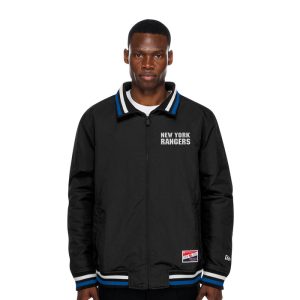 New Era Rangers Throwback Nylon Applique Full Zip Jacket