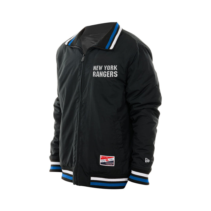 New Era Rangers Throwback Nylon Applique Full Zip Jacket - Image 3