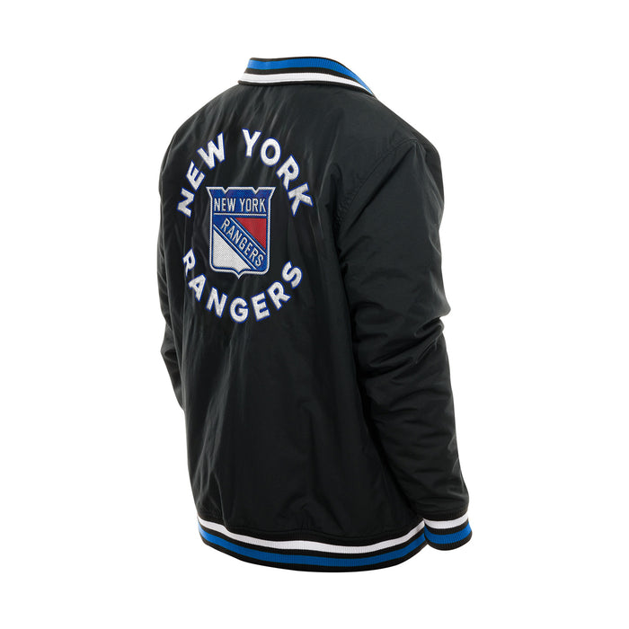 New Era Rangers Throwback Nylon Applique Full Zip Jacket - Image 4