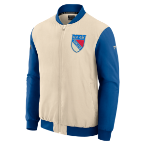 Fanatics Rangers Authentic Pro Winter Classic 2026 Road Bomber Jacket