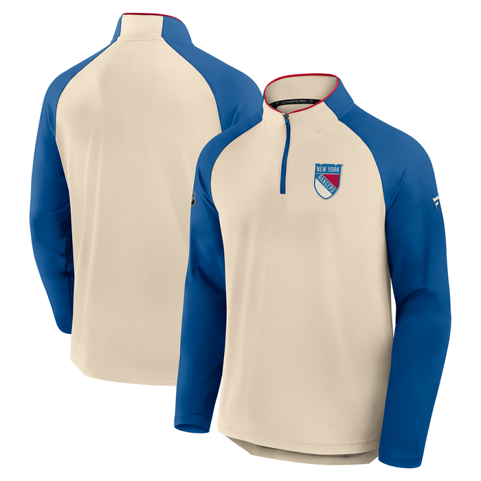 Fanatics Rangers Authentic Pro Winter Classic 2026 Rink Poly Quarterzip - Image 3