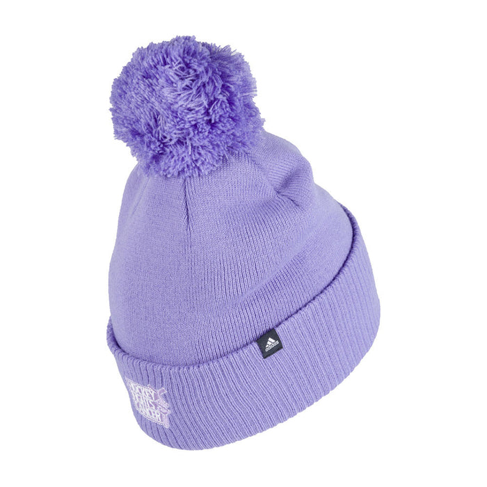 Adidas Rangers Hockey Fights Cancer Cuff Pom Knit - Image 2