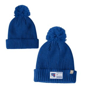 Champion Rangers Rib Knit Beanie w/ Pom